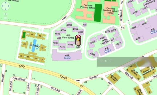 Blk 404A Fernvale Lane (Sengkang), HDB 4 Rooms #155663732